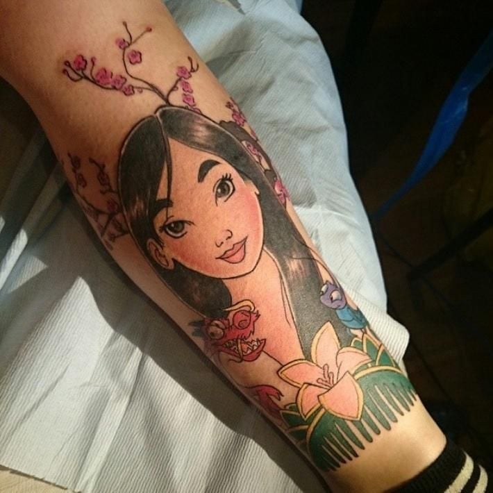 Disney Tattoo - Mulan Tattoo 