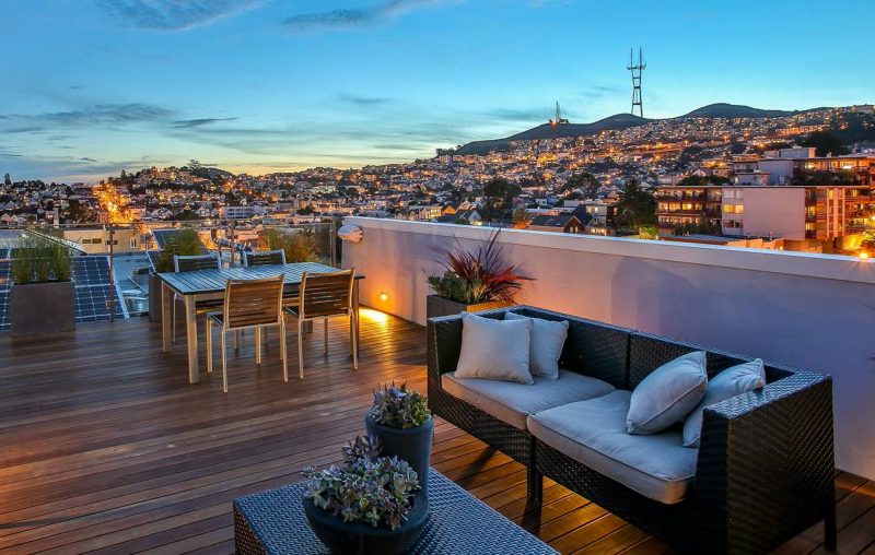 Die Wunderwerke der großen Stadt: Die moderne Terrassengestaltung auf