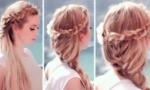 Flechtfrisuren Anleitung tolle Ideen Sommer