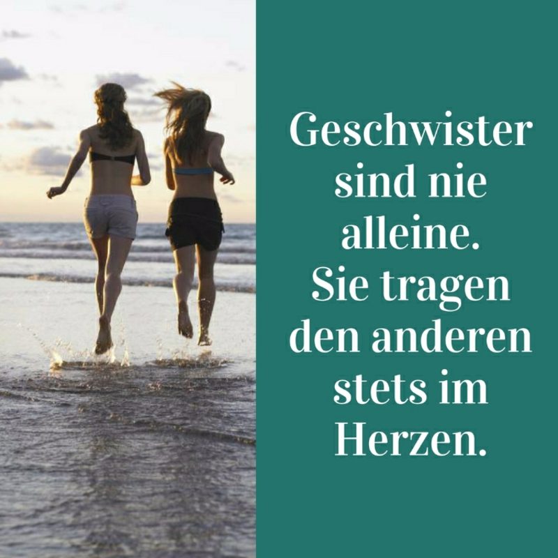 Inspirierende Schwester Spruche Die Schwesterliebe In Worte Fassen