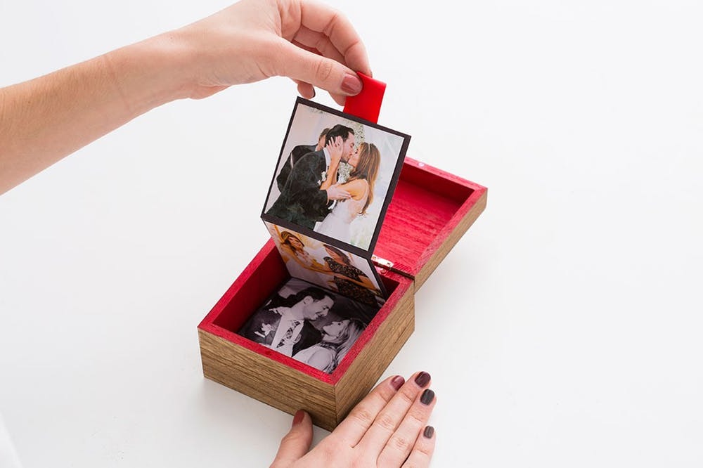 Foto Schachtel basteln: So viele liebevolle Erinnerungen in einer Box!