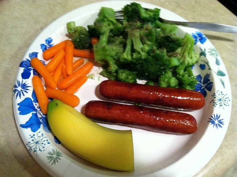 Militär Diät machen Mittagessen