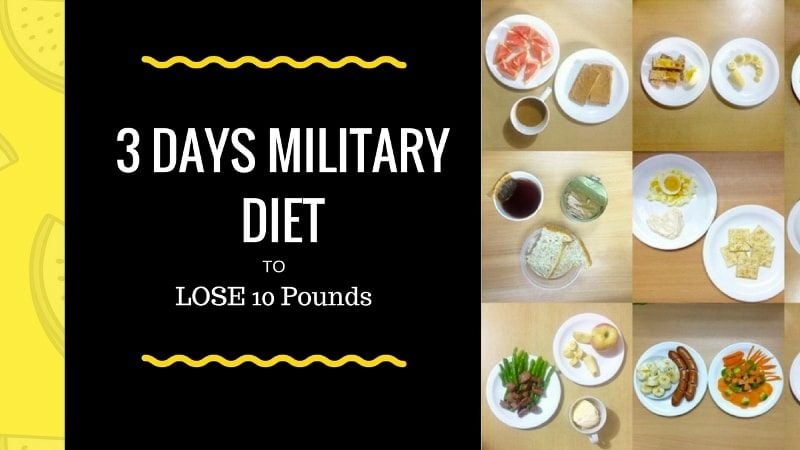 Militär Diät machen Vor- und Nachteile