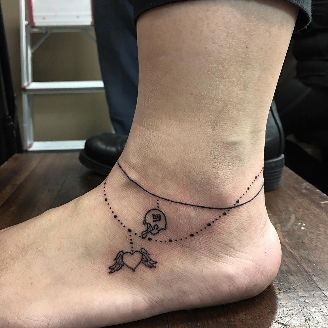 1001 Fu Tattoo Kette Inspirationen Die Die Besten Zier F rs Kn chel 1001 Fu Tattoo Kette Inspirationen Die Die Besten Zier F rs Kn chel