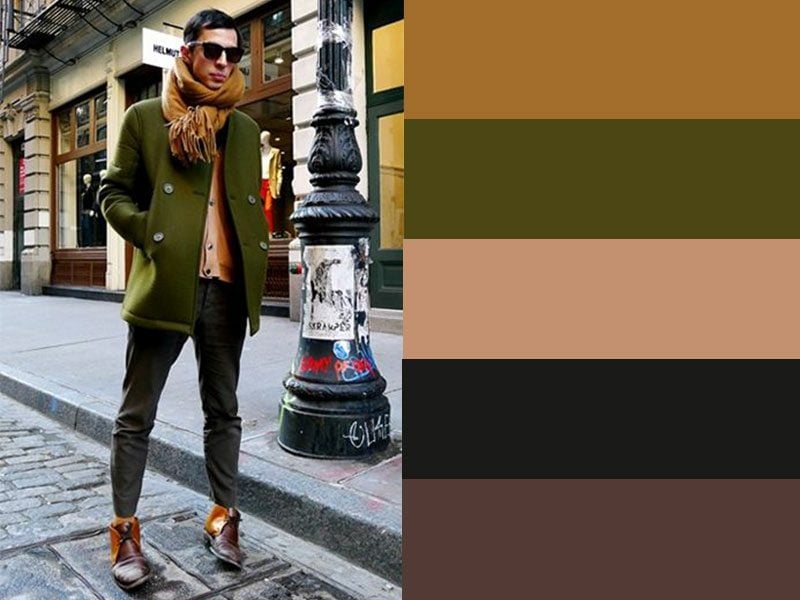 welche Farben passen zusammen Männer modern