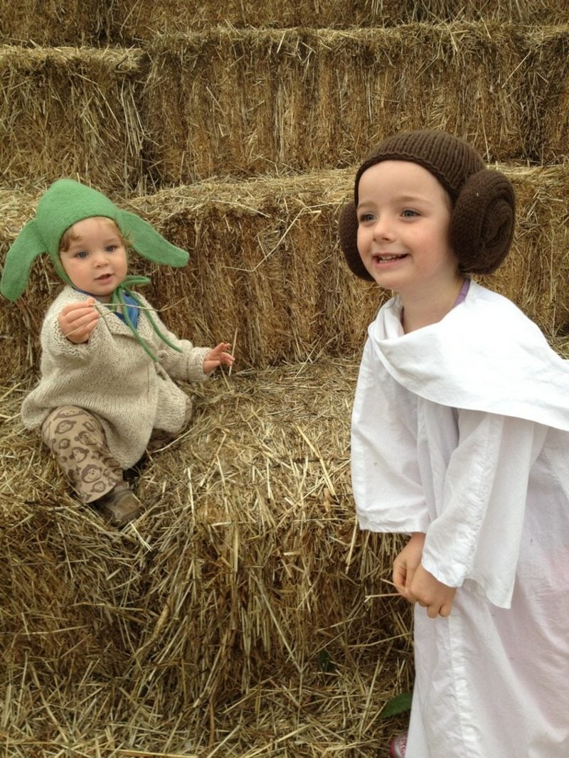 Star Wars Kostüm Leia und Yoda