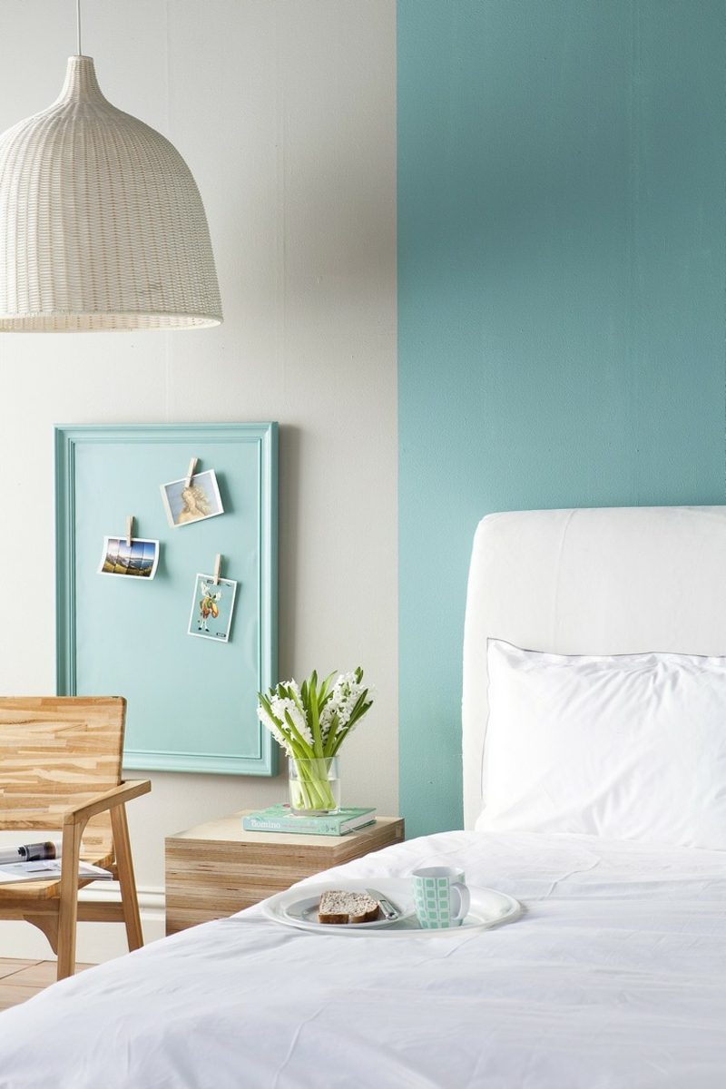 Farbe Salbei vs Minzgrün Schlafzimmer