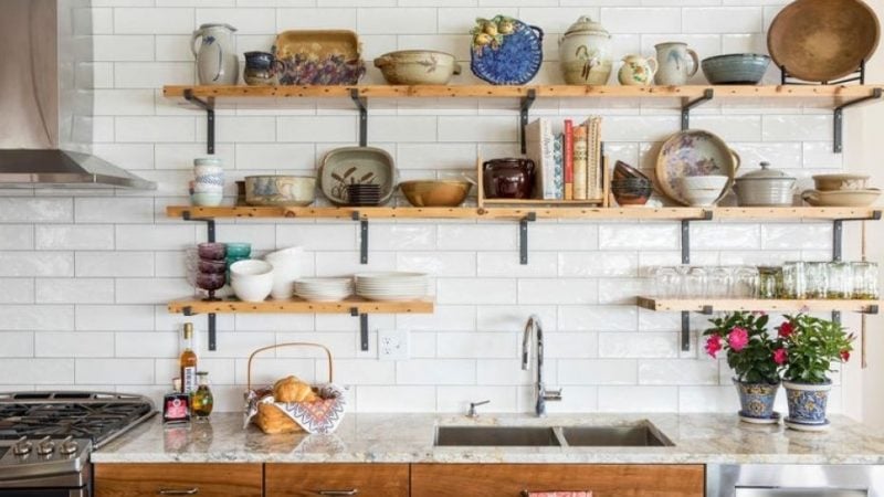 Küchenregale minimalistisch
