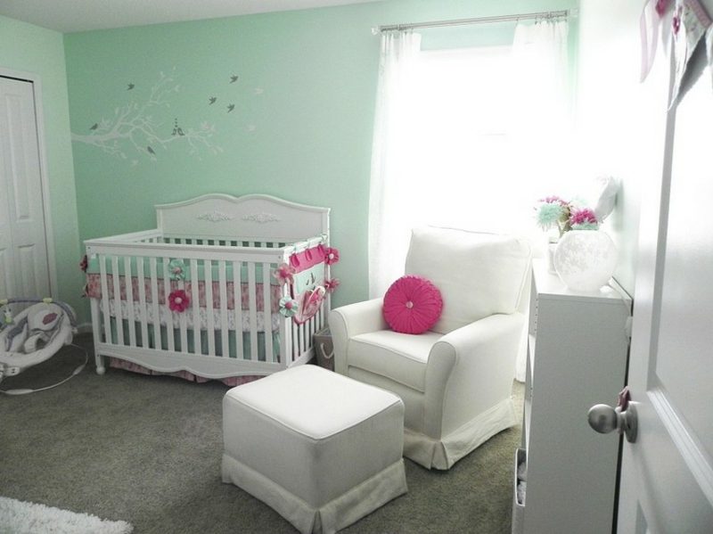 Farbe Salbei Babyzimmer