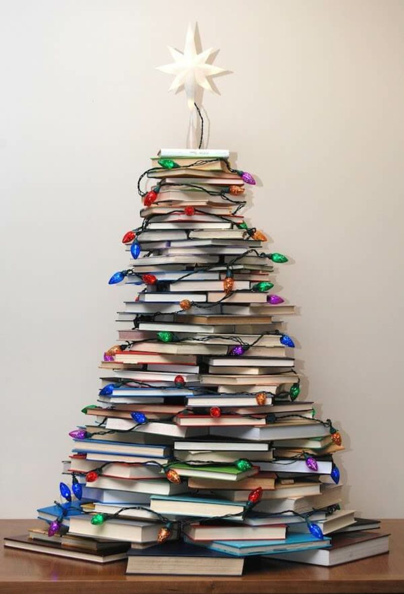Weihnachtsbaum basteln Bücher