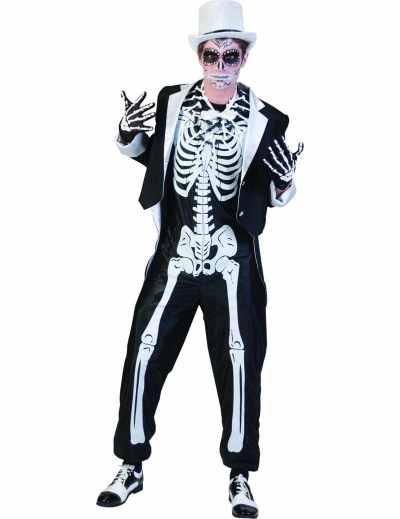 Halloween Kostüme Herren Skelett