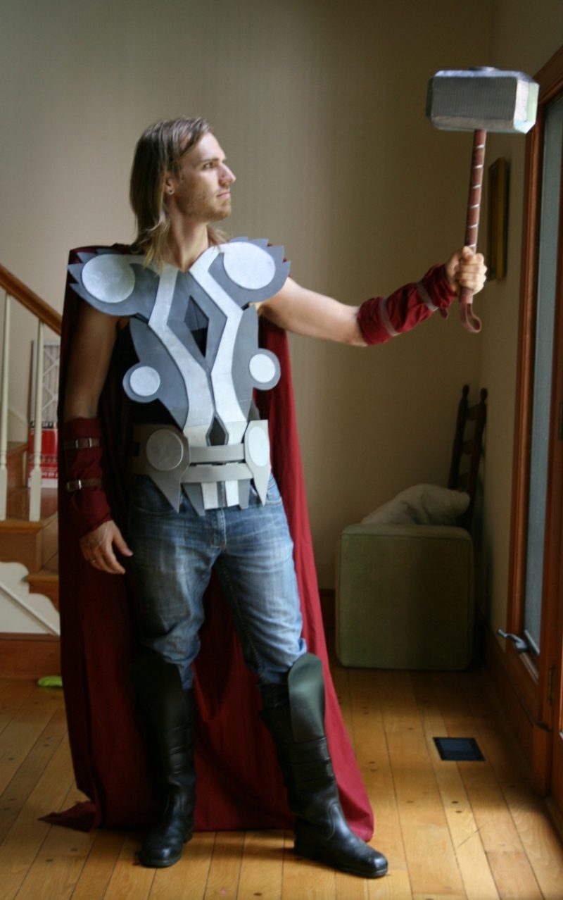 Halloween Kostüme Herren Thor Hammer Karton