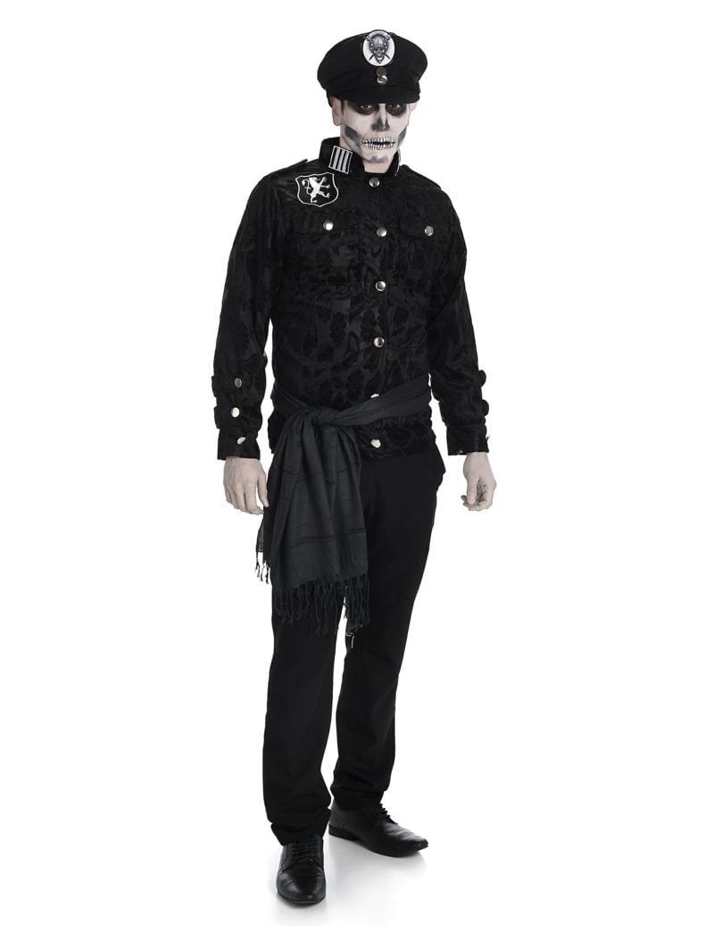 Halloween Kostüme Herren Zombie Offizier