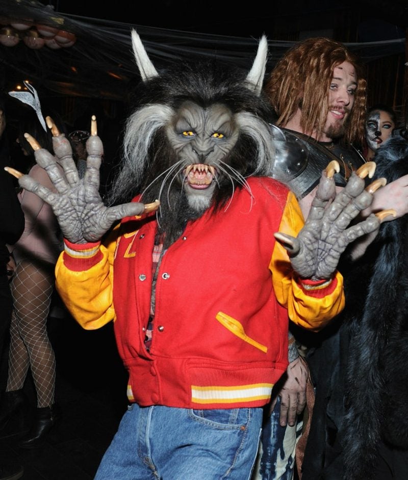 Halloween Kostüm Heidi Klum Werwolf realistisch gruselig