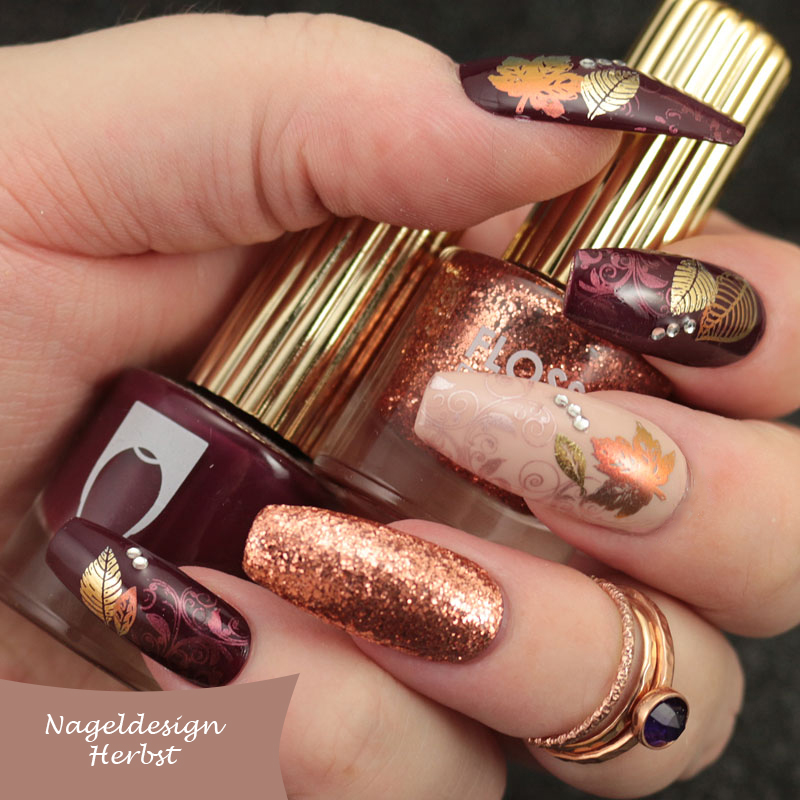 Aktuelle Trends Fur Nageldesign Herbst 18 Farben Muster Und Dekorationen Herbst Nageldesign Zenideen