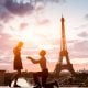 Hochzeitsantrag den perfekten Ort Eiffelturm