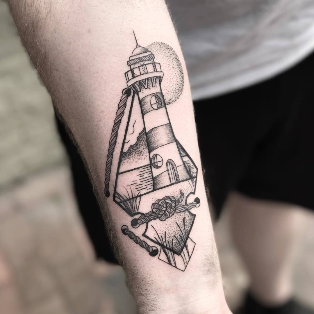 Leuchtturm Tattoo Ideen 