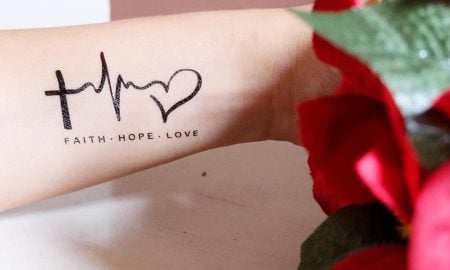Tattoo Glaube Liebe Hoffnung