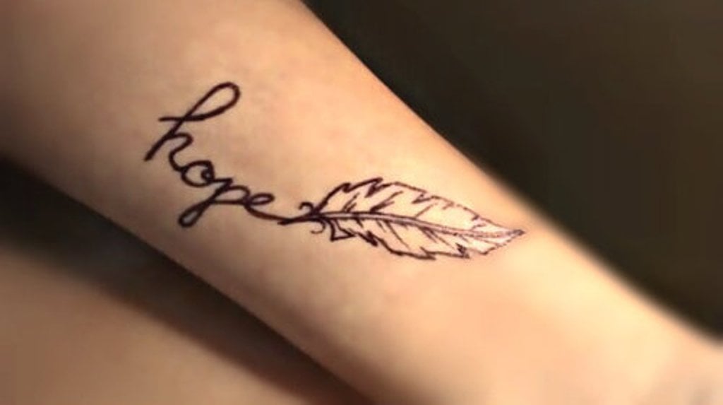 Hoffnung Tattoo - Coole Beispiele für Glaube Liebe Hoffnung Tattoo 