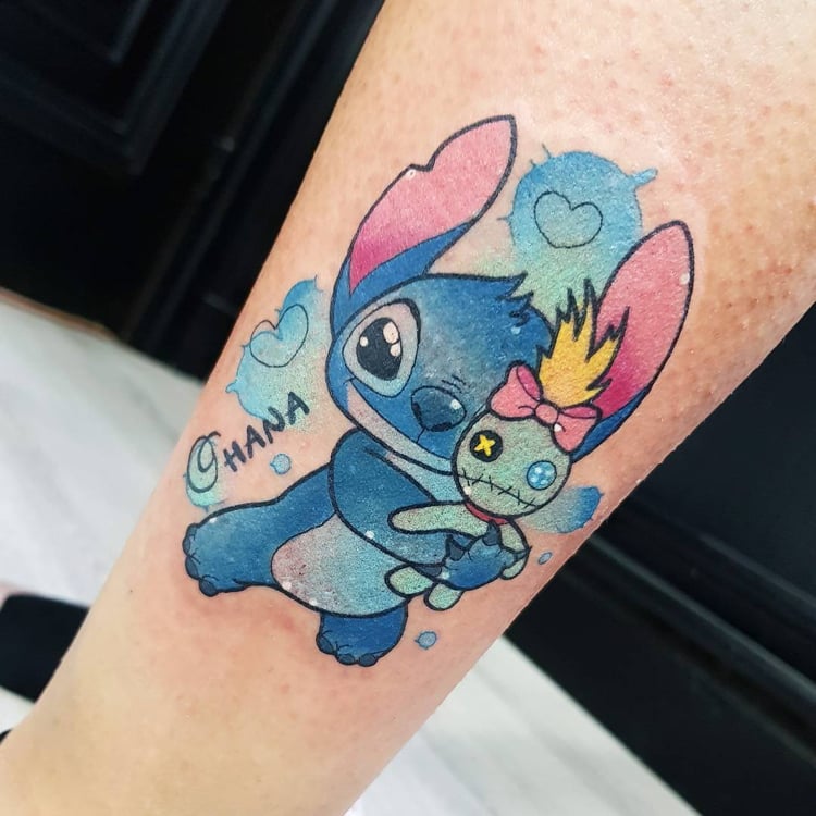 Ohana Tattoo Stitch Disney Film