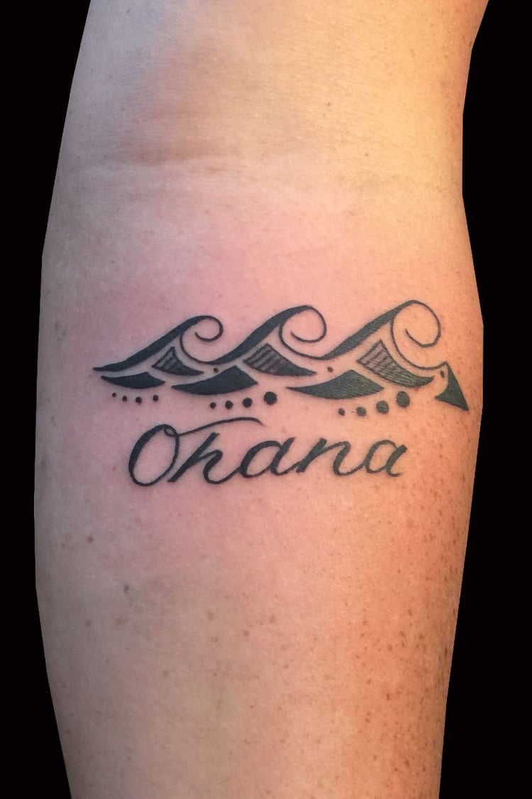 Ohana Tattoo hawaiianische Kultur