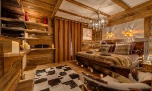 Chalet Schlafzimmer prachtvoll eingerichtet