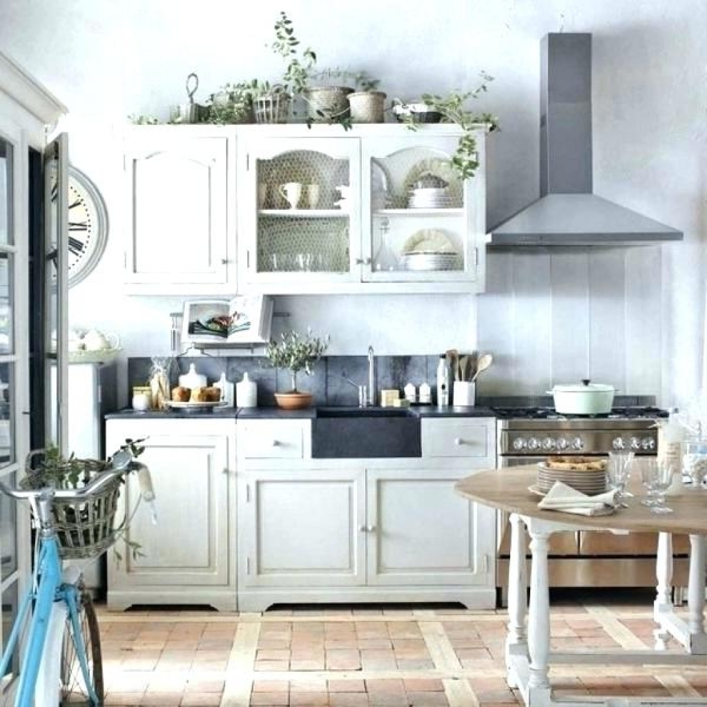 Shabby chic Küche: die perfekte Mischung von Still und Gemütlichkeit