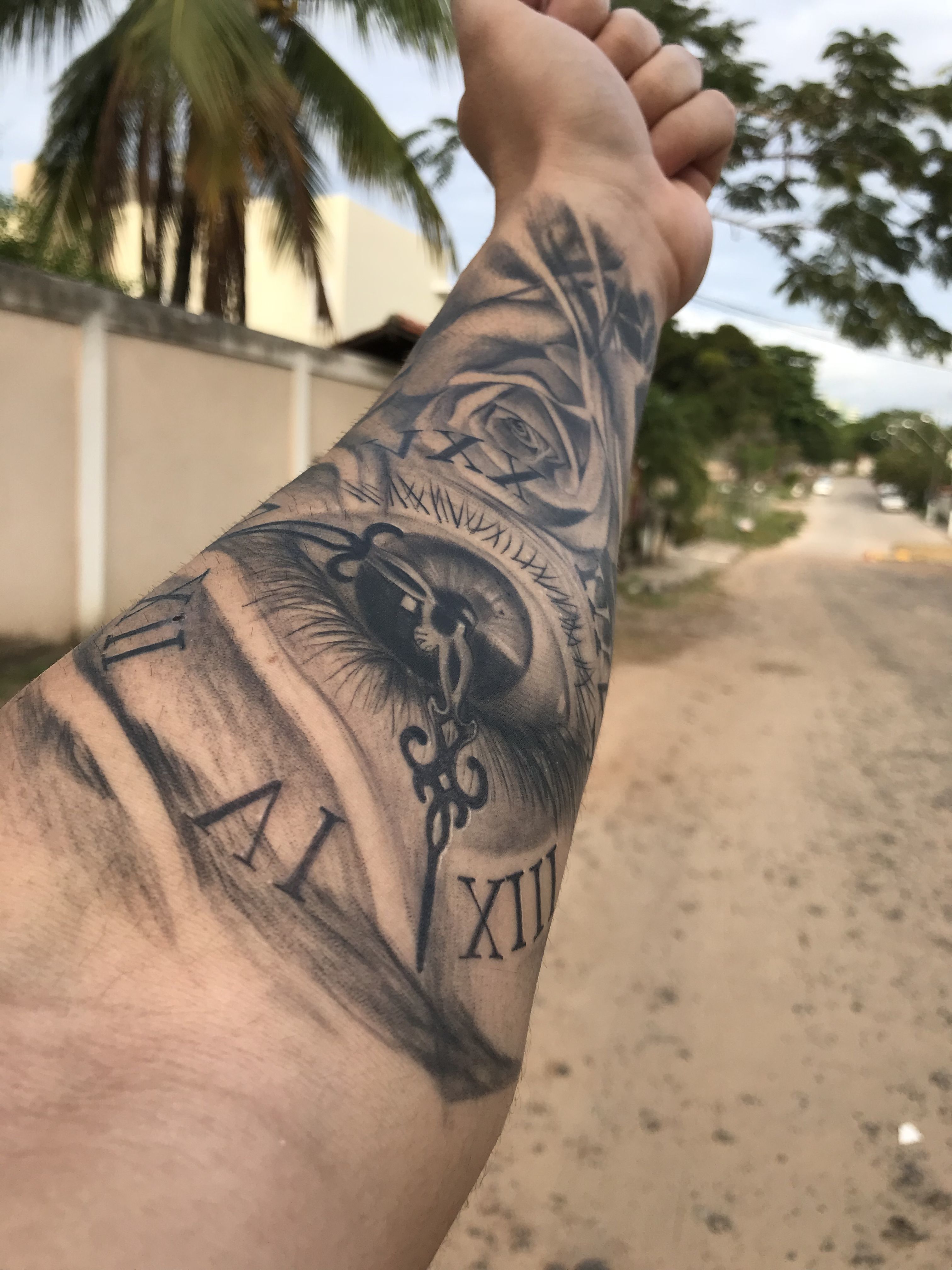 Männer Tattoo Arm