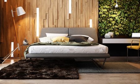 Schlafzimmer Deko Ideen und moderne Inspiration aus Holz und andere Materialien