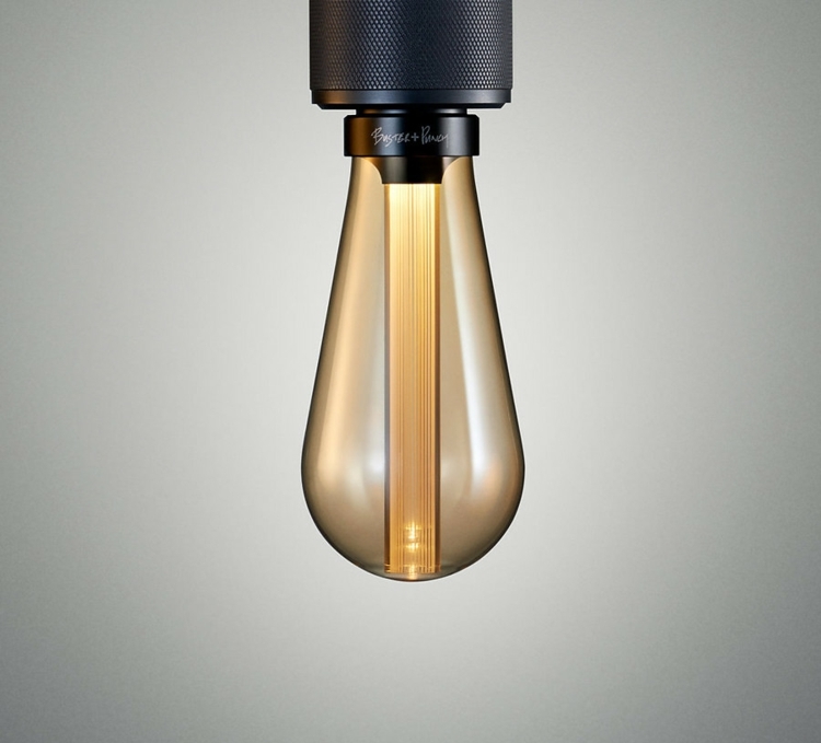 Lampe Glühbirne LED elegant Leuchtstab Harz