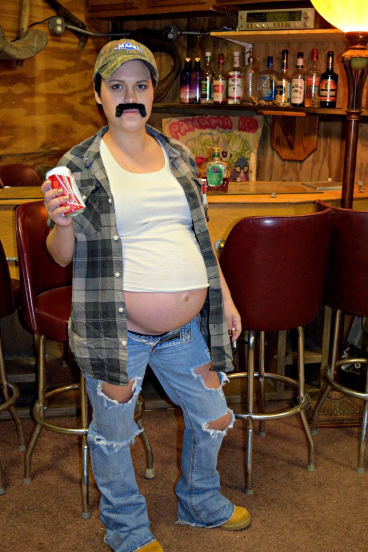 Kostüm für Schwangere wirklich lustig Mann Bierbauch