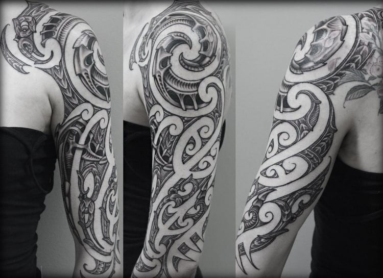coole Tattoos für Männer Maori