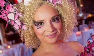 Kinderzimmer Schmetterling Fasching Make up Ideen