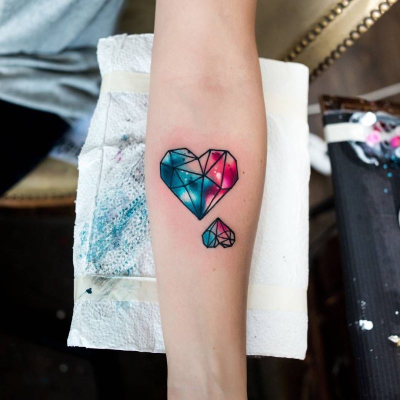 Liebes Tattoo für Valentinstag stechen lassen Welches Design ist am