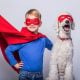 Superhelden Kostüm selber machen : schnell und einfach