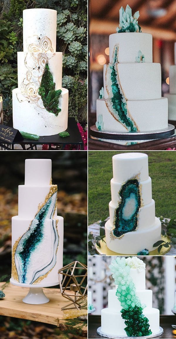 Hochzeitstorte selber backen - Kristall Torte selber machen 
