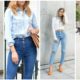 High Waist Jeans Outfit Ideen