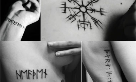 Runen Tattoo für Damen