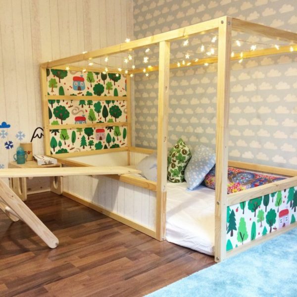 Schlaue IKEA Hacks für das Baby- und Kinderzimmer: 40 Ideen