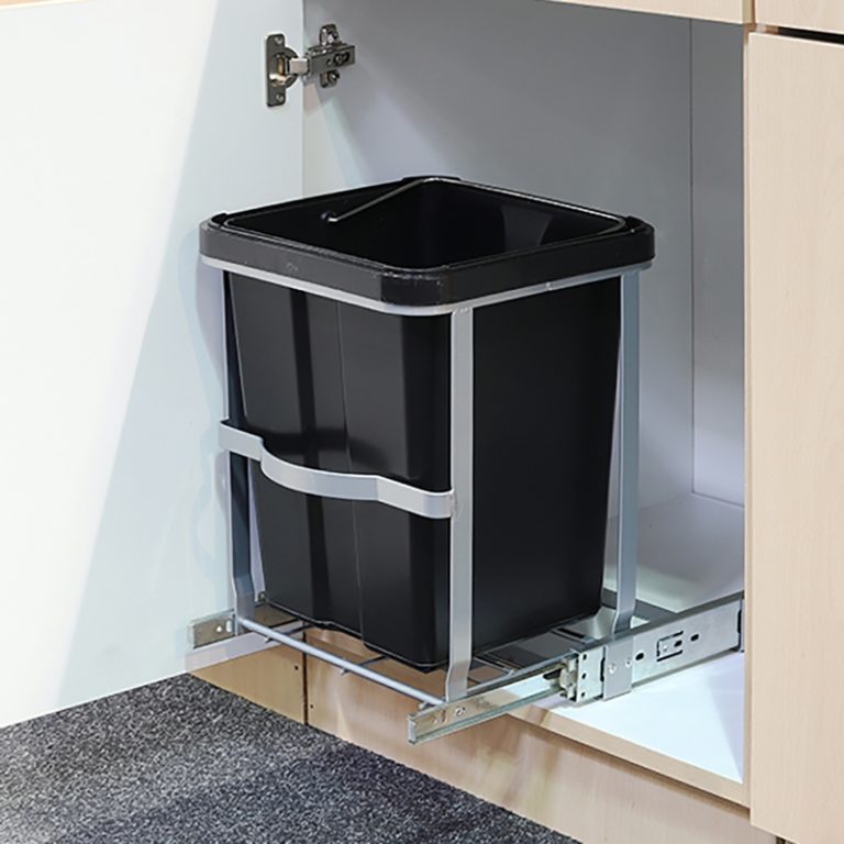Mülleimer Küche verbergen - praktische und moderne Ideen