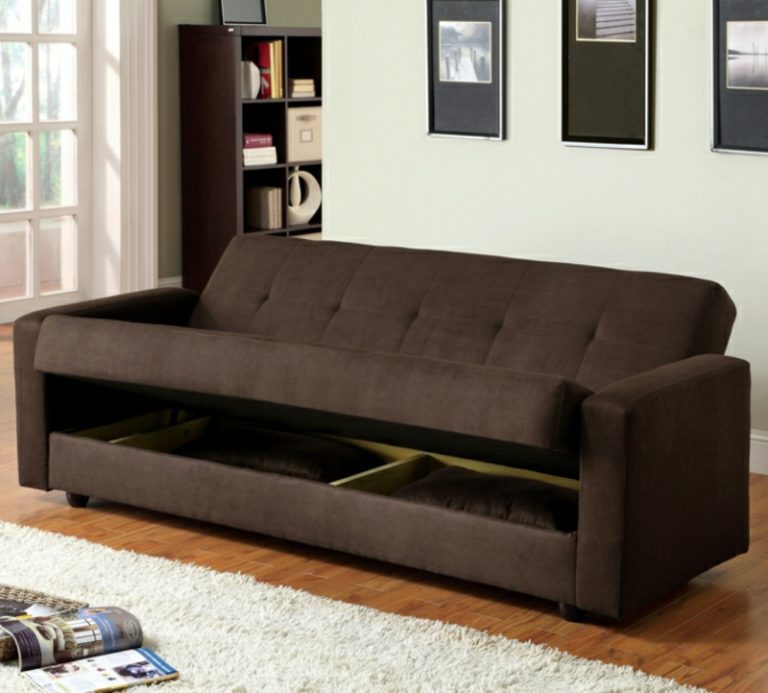 Schlafsofa mit Bettkasten: 23 funktionale und moderne Designs