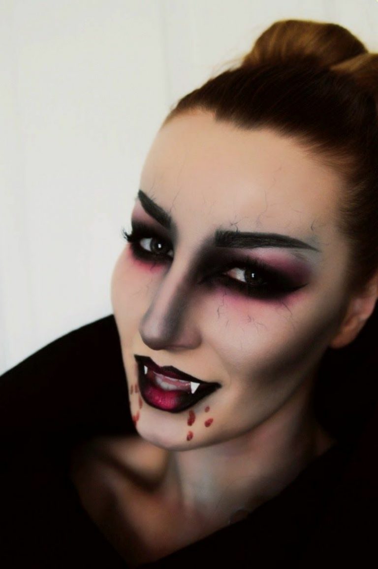 Halloween Schminken 2 Anleitungen Für Vampir Und Dämon Make Up Zenideen 7227