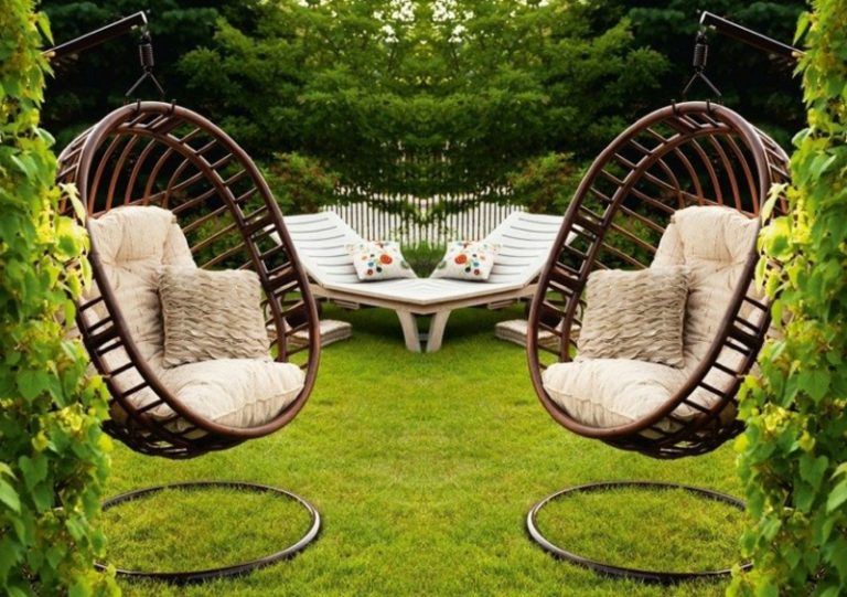 Hängesessel mit Gestell: moderne Designs für ultimativen Sitzkomfort