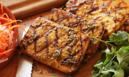 Tofu grillen vegetarische Barbeque