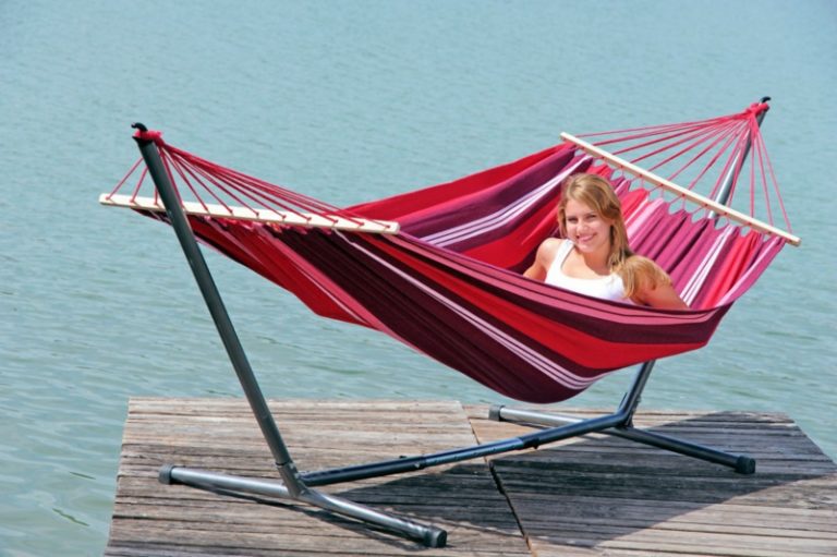 Hängematte mit Gestell moderne Designs für den Garten