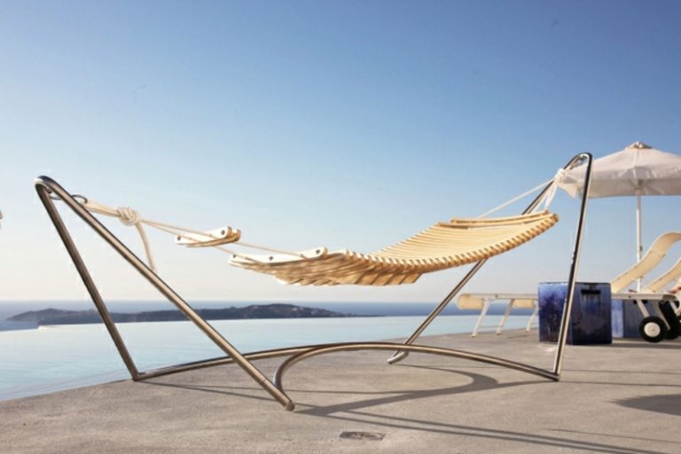 Hängematte mit Gestell moderne Designs für den Garten