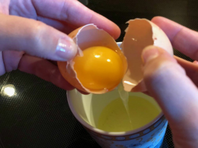 Eier trennen wie geht es