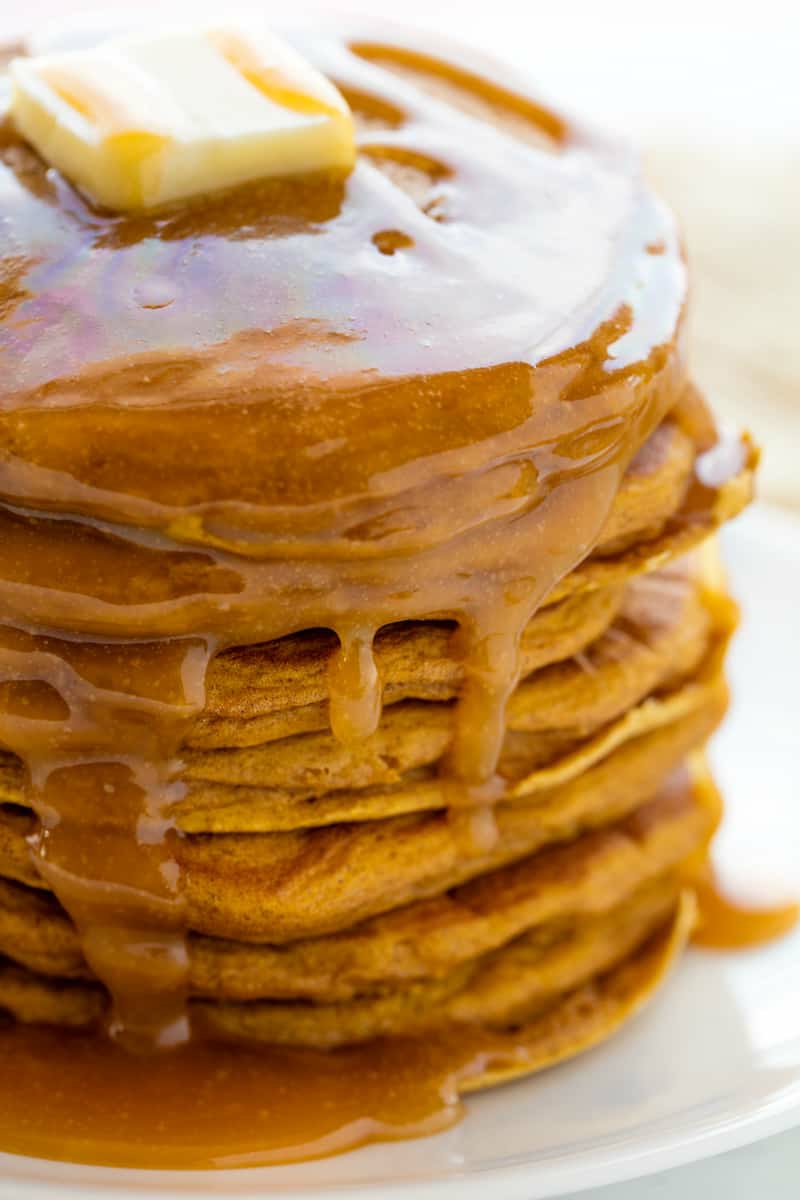 American Pancakes Rezept Kürbis Teig