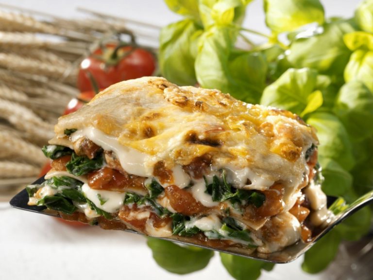 Vegetarische Lasagne: die berühmte italienische Spezialität ohne ...