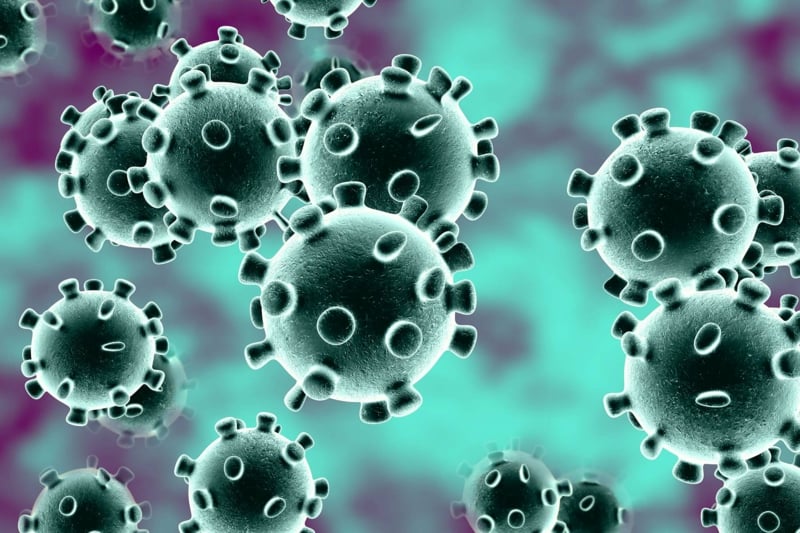 Coronavirus Partikeln Darstellung